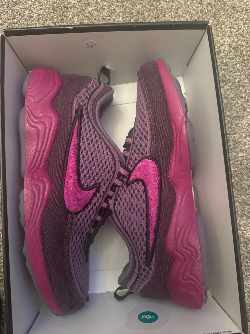 MENS NIKE AIR ZOOM SPIRIDON PRM 'HOT FUCHSIA' Size 10.5 NWT